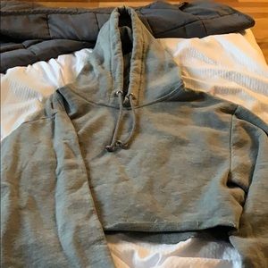 Cropped Grey Hoodie! Never worn!